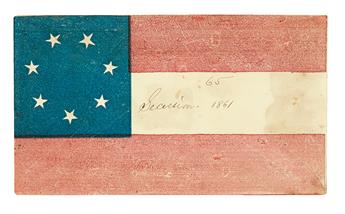 (MILITARY--CIVIL WAR--PATRIOTIC COVERS--UNION.) Album with 101 patriotic covers.